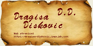 Dragiša Dišković vizit kartica